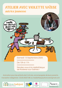 Affiche Violette Vaïsse rosieres